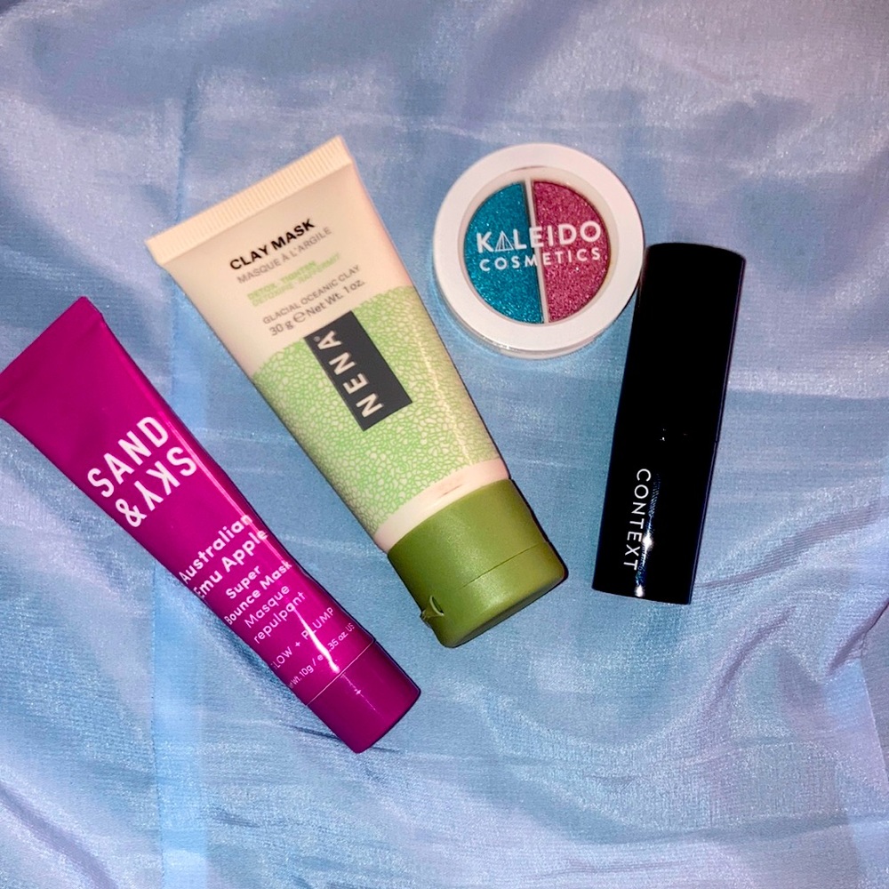 All new! Beauty Bundle $65 value: Sand and Sky, Kaleido, Nena, Context